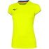 MIZUNO Core Short Sleeve Tee/Yellow Fluo/Royal