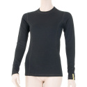 SENSOR MERINO DF women's shirt long.sleeve black Size: