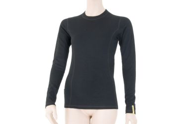 SENSOR MERINO DF women's shirt long.sleeve black Size: