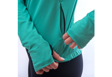 SENSOR COOLMAX THERMO ladies jacket sea green/deep blue Size: