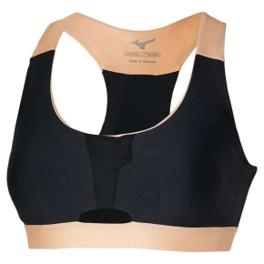 MIZUNO High Support Bra / Black / Apricot Ice /