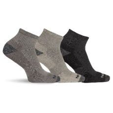 merrell socks MEA33505Q3B2 CHARH WOOL EVERYDAY QUARTER (3 packs) charcoal heather