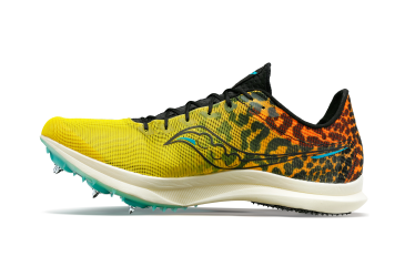 men's saucony shoes S29095-85 ENDORPHIN CHEETAH black/vizi