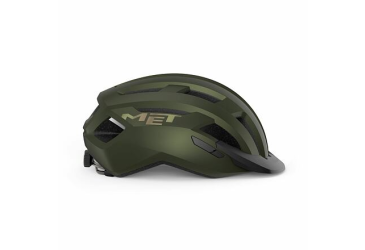 MET helmet ALLROAD olive iridescent -56/58