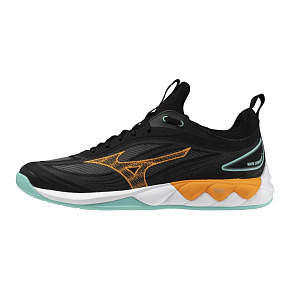 MIZUNO WAVE LUMINOUS 3(U) / Black/Tangelo/Ice Green