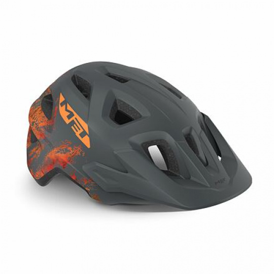 MET helmet ELDAR grey/orange -52/57