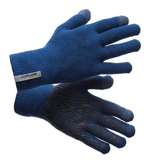 SENSOR MERINO gloves deep blue Size: L/XL