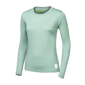 SENSOR MERINO CORDURA women's long-sleeve shirt.sleeve basil green size