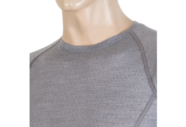 SENSOR MERINO ACTIVE men's shirt kr.sleeve of St.grey Size: