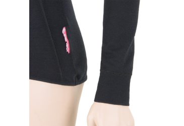 SENSOR DOUBLE FACE women's shirt long.sleeve black Size: