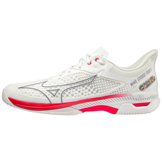 MIZUNO WAVE EXCEED TOUR 5 CC / Undyed White / Quiet Shade / Opera Red /