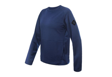SENSOR MERINO UPPER traveller women's sweatshirt deep blue Size: