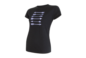 SENSOR MERINO ACTIVE PT ARROWS women's T-shirt kr.sleeve black Size: