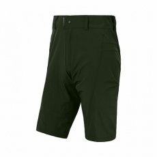 SENSOR HELIUM men's cycling trousers with short loose olive green Size: