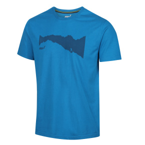 INOV-8 GRAPHIC TEE "Ridge" M blue