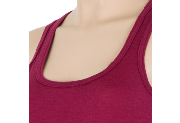 SENSOR MERINO ACTIVE women's tank top lilla Size:
