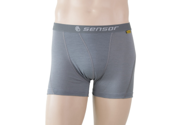 SENSOR MERINO ACTIVE men's shorts sv.grey Size:
