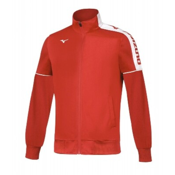 MIZUNO Mizuno Knitted Track Jacket Jr/Red