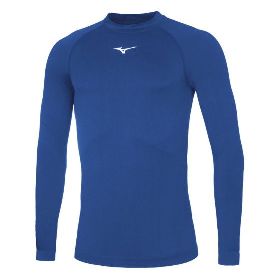 MIZUNO Core Long Sleeve Underwear/Royal/White