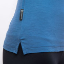 SENSOR MERINO AIR HILLS women's T-shirt kr.sleeve riviera blue Size: