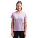SENSOR MERINO BLEND STONE women's short-sleeve shirt.sleeve mystic violet size