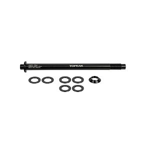 TOPEAK osa k nosiči Zi:RAK Thru-Axle 12x1.5 mm TOPEAK osa k nosiči Zi:RAK Thru-Axle 12x1.5 mm
