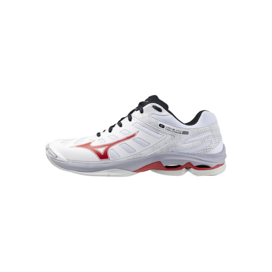 MIZUNO WAVE VOLTAGE 2 / White/Salsa/Black /