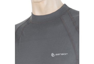 SENSOR DOUBLE FACE men's shirt long.sleeve grey Size: