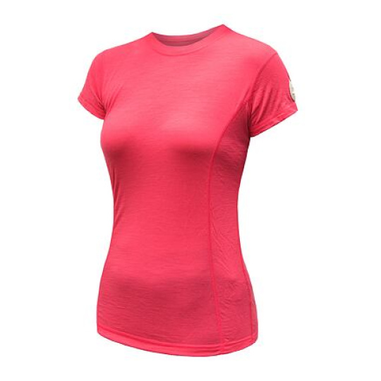 SENSOR MERINO AIR women's T-shirt kr.magenta sleeve Size:
