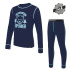 SENSOR DOUBLE FACE SET WILD children's shirt long.sleeve + underpants deep blue Size: