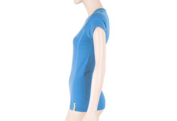 SENSOR MERINO ACTIVE women's T-shirt kr.sleeve blue Size: