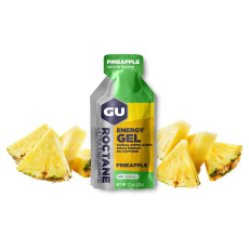 GU Roctane Energy Gel 32 g Pineapple 1 BAG (pack of 24) EXP 10/24