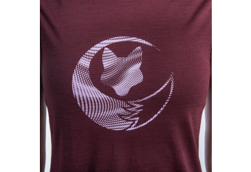 SENSOR MERINO AIR FOX women's sleeveless t-shirt port red Size: