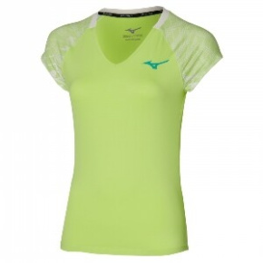 MIZUNO Mugen Printed Tee / Neo Lime