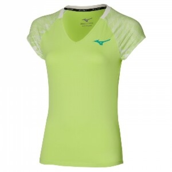 MIZUNO Mugen Printed Tee / Neo Lime