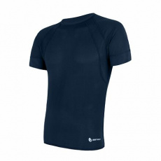 SENSOR COOLMAX AIR men's T-shirt kr.sleeve deep blue Size: