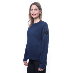 SENSOR MERINO UPPER traveller women's sweatshirt deep blue Size: