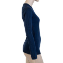 SENSOR MERINO DF women's shirt long.sleeve deep blue Size: