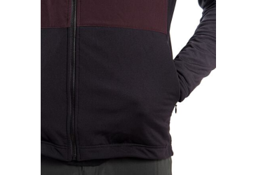 SENSOR COOLMAX THERMO men's jacket black/port red Size: