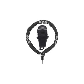 AXA plugin chain RLC 100/5,5 black + saddlebag