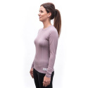 SENSOR MERINO DF women's long-sleeve shirtsleeve mystic violet size