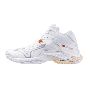 MIZUNO WAVE LIGHTNING Z8 MID / White/Aleutian/Cloud Pink / 40.5/7.