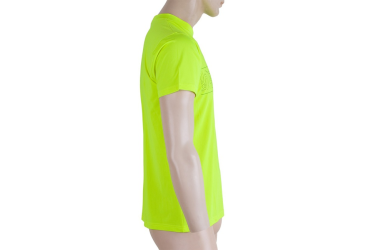 SENSOR COOLMAX FRESH PT GPS men's shirt kr.sleeve reflex yellow Size: