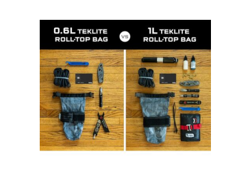 WOLF TOOTH TEKLITE ROLL-TOP BAG grey 1L