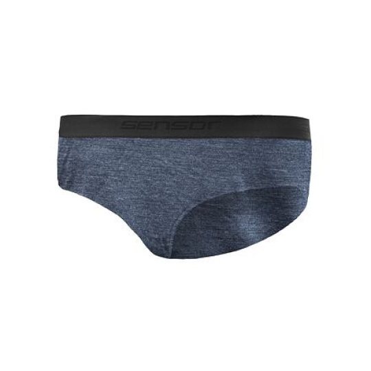 SENSOR MERINO LITE women's panties mottled blue Size: XL