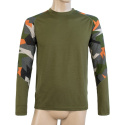 SENSOR MERINO IMPRESS men's shirt long.safari/camo sleeve Size: