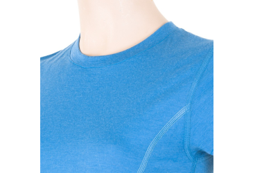 SENSOR MERINO ACTIVE women's T-shirt kr.sleeve blue Size: