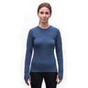 SENSOR MERINO BOLD women's long-sleeve shirtcool blue sleeve size