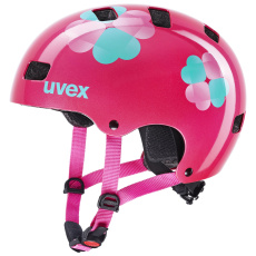 UVEX HELMET KID 3 PINK FLOWER (S4148193300)