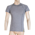 SENSOR MERINO ACTIVE men's shirt kr.sleeve of St.grey Size: